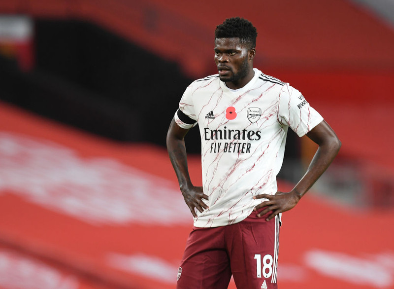 Thomas Partey er í liði Arsenal