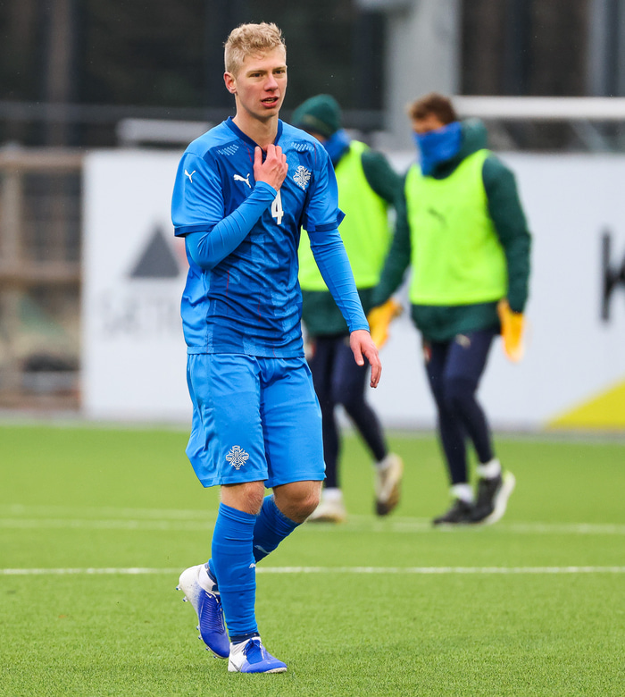 Svekktur eftir tap gegn Ítölum.