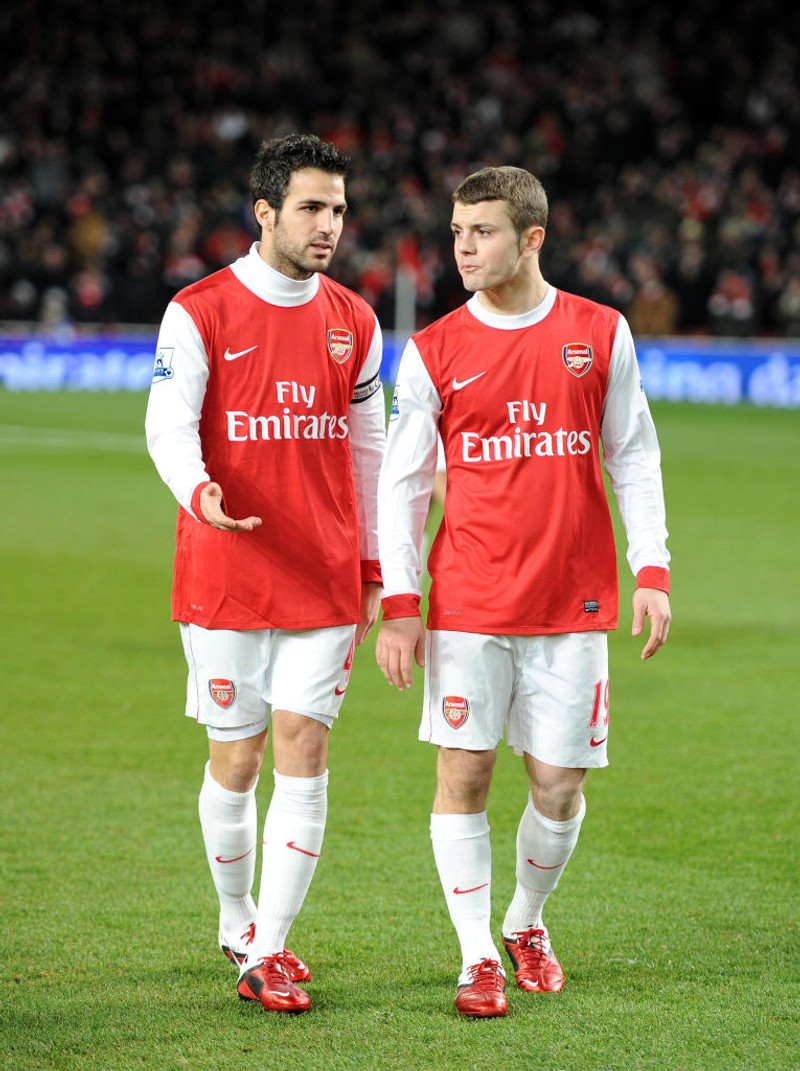 Fabregas: Wilshere einn af fáum Bretum með næga hæfileika