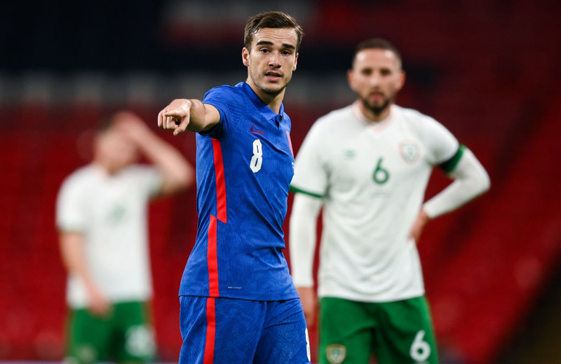 Harry Winks í leik með Englandi gegn Írlandi á dögunum