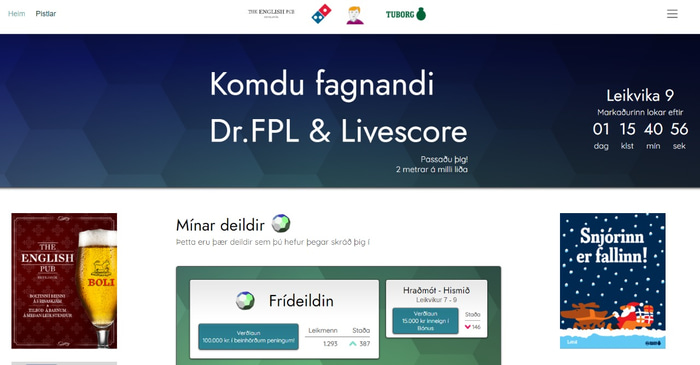 Frídeildin getur lengi á sig blómum bætt