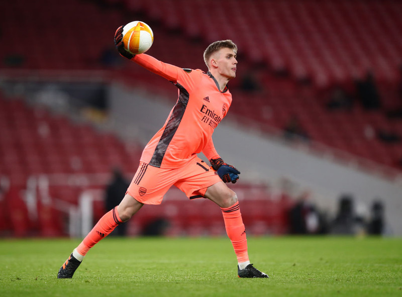 Rúnar Alex er á förum frá Arsenal.
