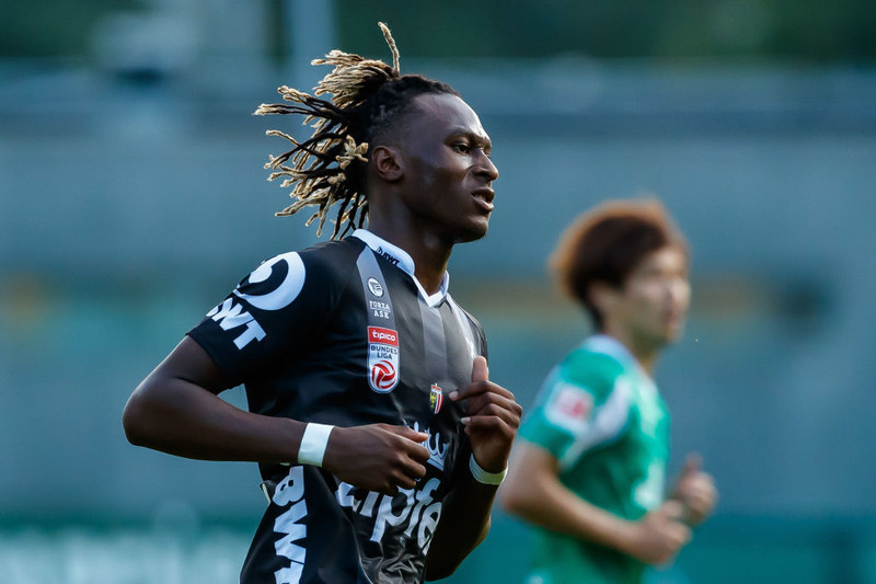 Mamoudou Karamoko gerði mark LASK Linz undir lokin
