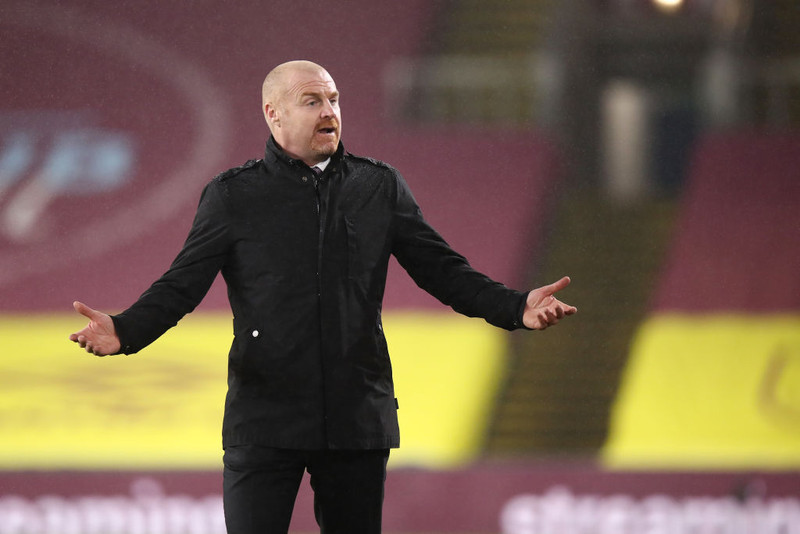 Sean Dyche er ekki sáttur.