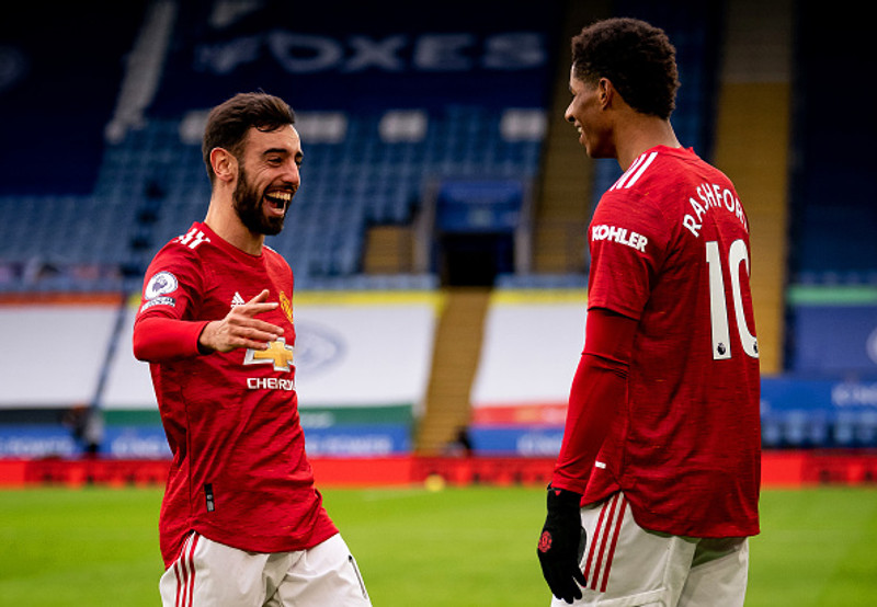 Marcus Rashford (Man Utd) - Skoraði fyrra mark Manchester United gegn Leicester.