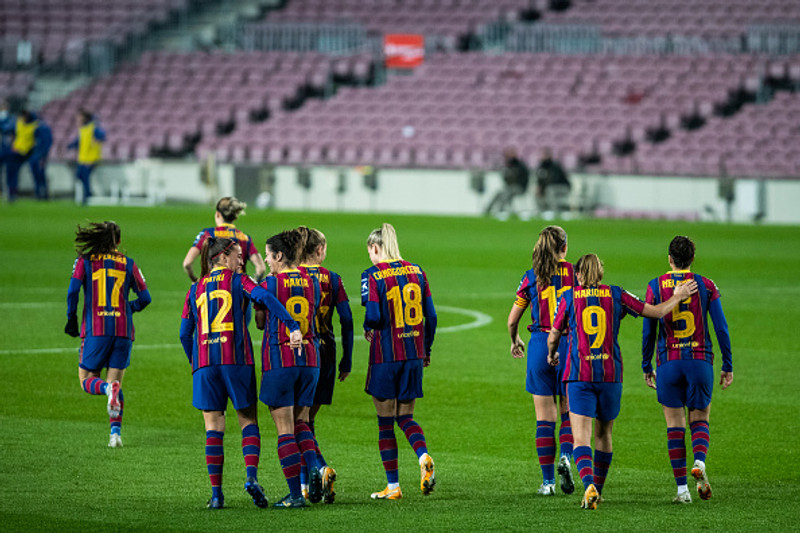 Barcelona hefur unnið alla 18 leiki sína í spænsku úrvalsdeildinni og er með markatöluna 90-3.