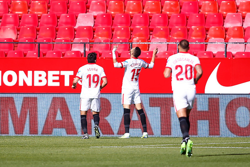 Sevilla vann öruggan sigur.