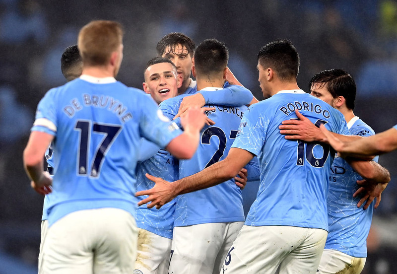 Manchester City rúllar yfir Crystal Palace samkvæmt spánni.