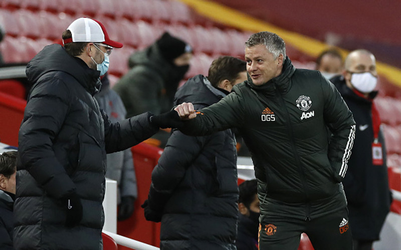 Klopp og Solskjær.