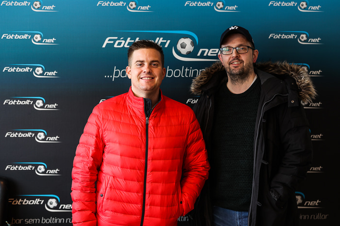 Rikki G og Hrafn Kristjánsson.