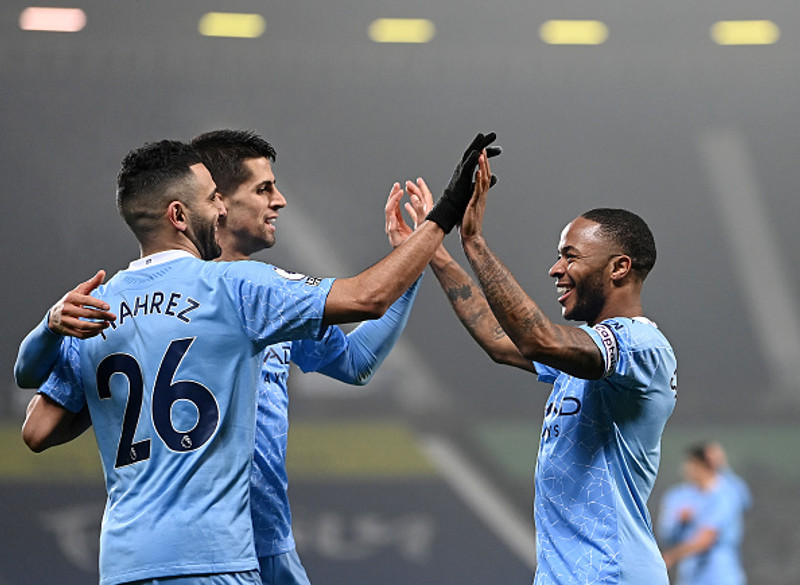 Man City er á toppnum.
