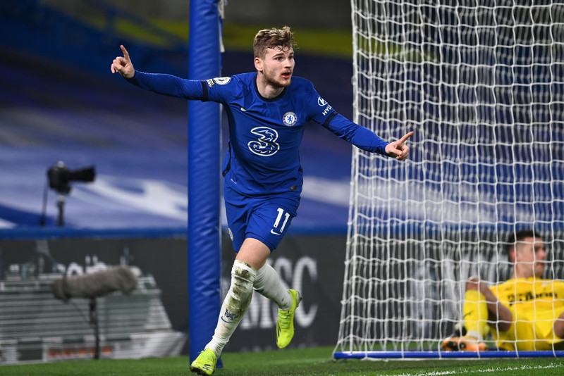 Sóknarmaður: Timo Werner (Chelsea) - Skoraði sigurmark Chelsea gegn West Ham.