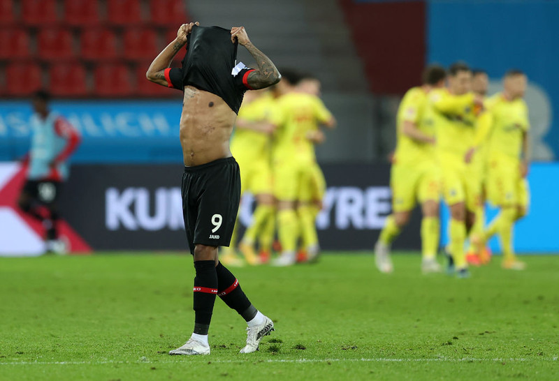 Viðbrögð Leon Bailey við öðru marki Freiburg segja meira en mörg orð