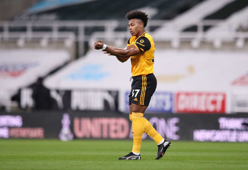 Sóknarmaður: Adama Traore (Wolves) - Ógnaði stöðugt með hraða sínum og krafti.
