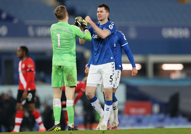 Markvörður: Jordan Pickford (Everton) - Hélt hreinu í sigri gegn Arsenal.