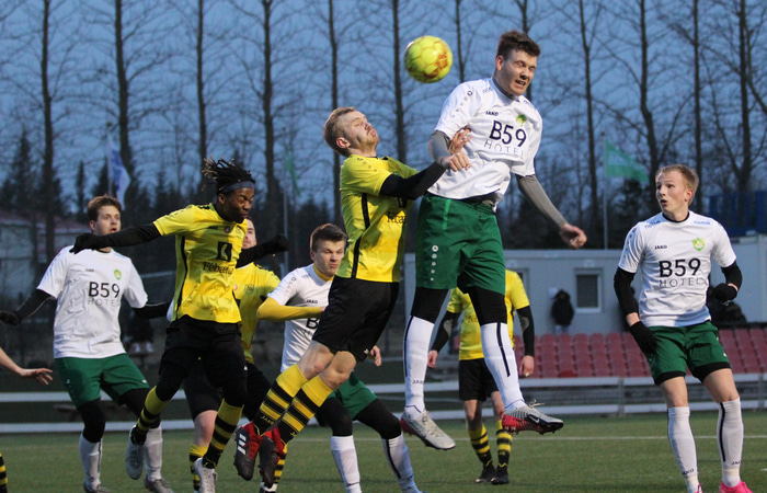 Skallagrímur skoraði tíu