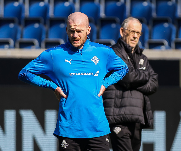 ,,Ég átti gott samtal við Lars áður en þeir tóku ákvörðun  og heyrði í honum hljóðið.''