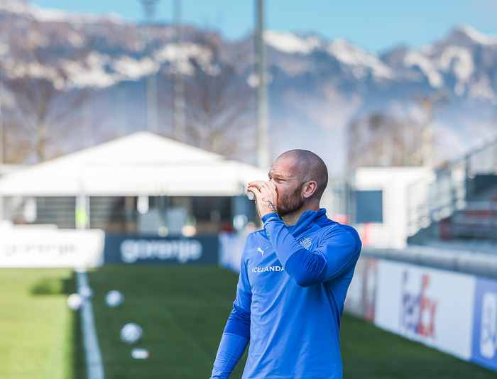 Aron Einar Gunnarsson.