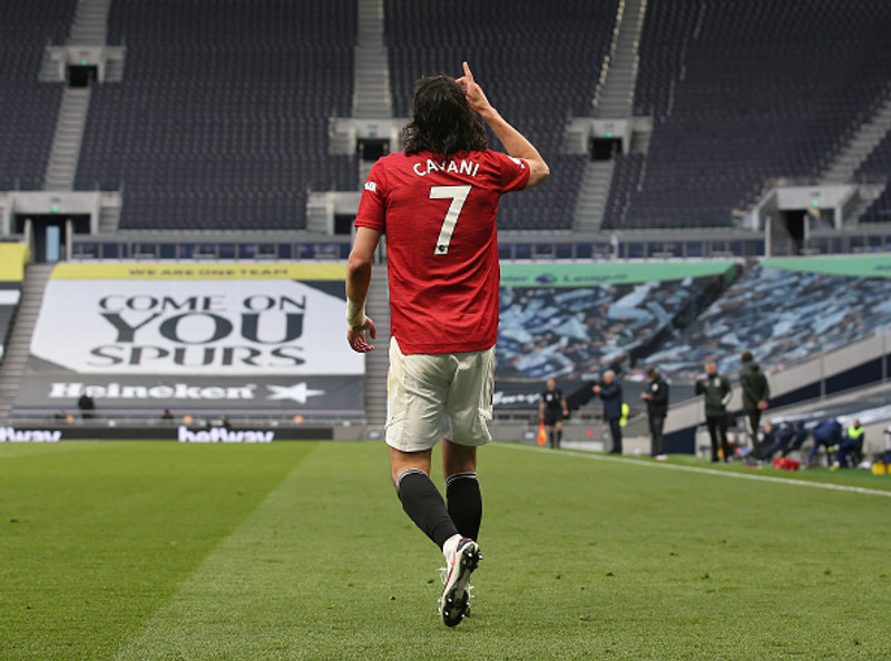 Sóknarmaður: Edinson Cavani (Man Utd) - Úrúgvæinn reynslumikli kom United í forystu gegn Tottenham.