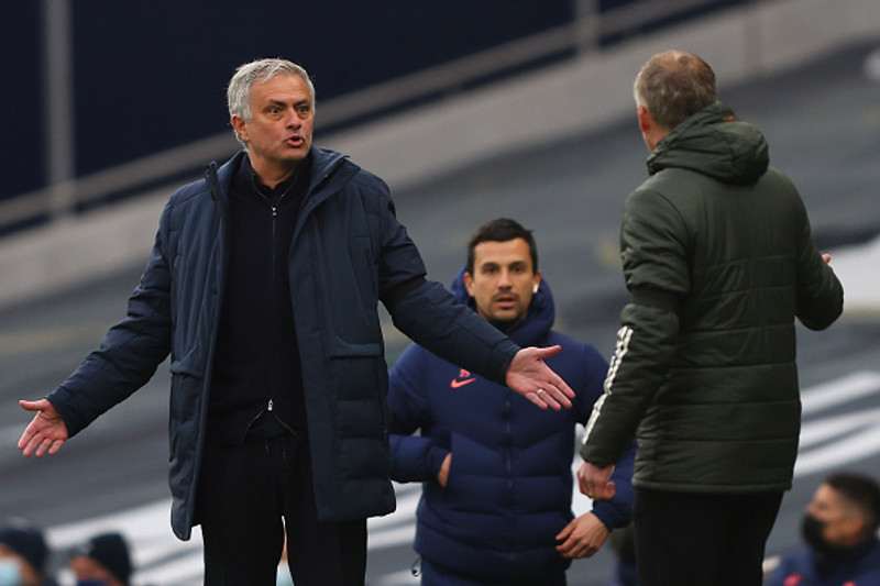 Mourinho stýrði liðinu áður en Conte tók við.