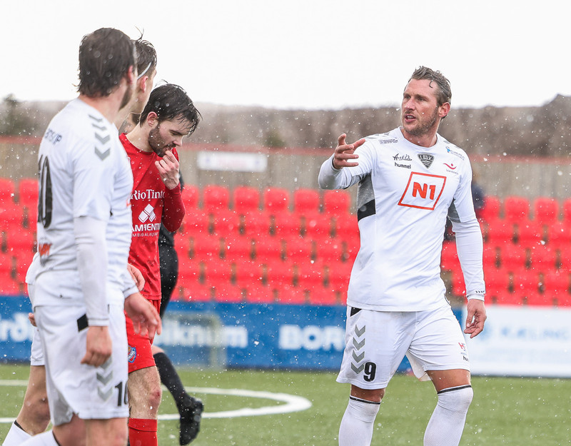 Myndaveisla: ÍBV vann Hauka í æfingaleik