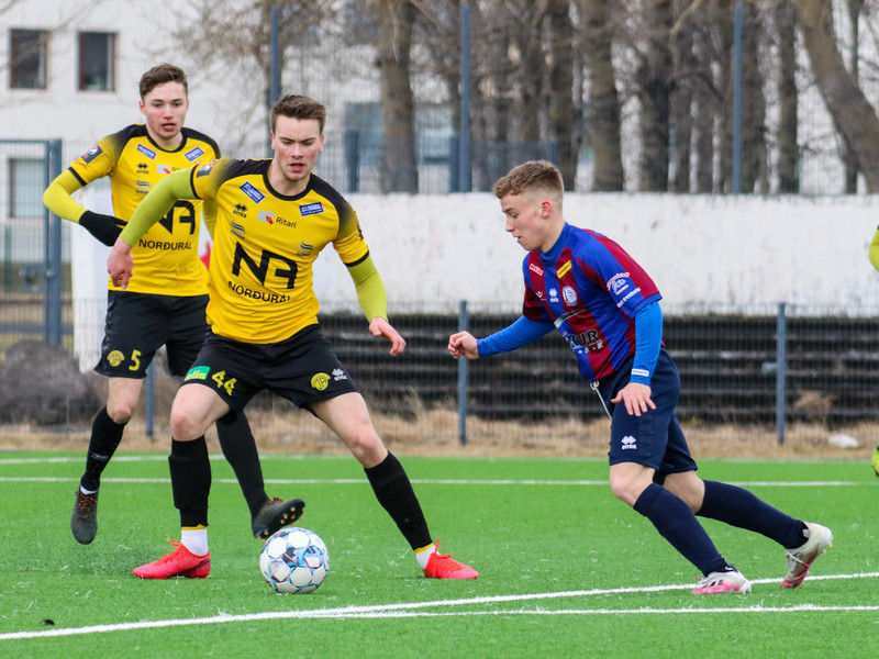 Myndaveisla frá æfingaleik Leiknis og ÍA