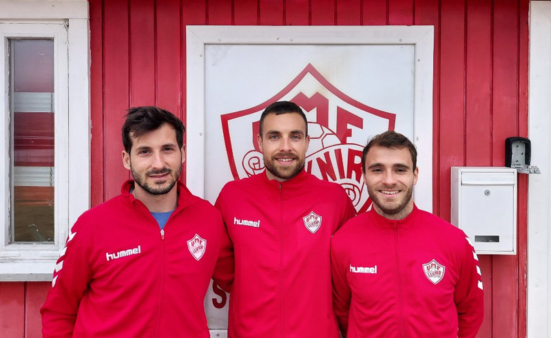 Eduardo, Inigo og Imanol.