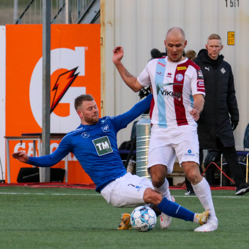 Einar Karl fékk beint rautt fyrir að stöðva Sólon