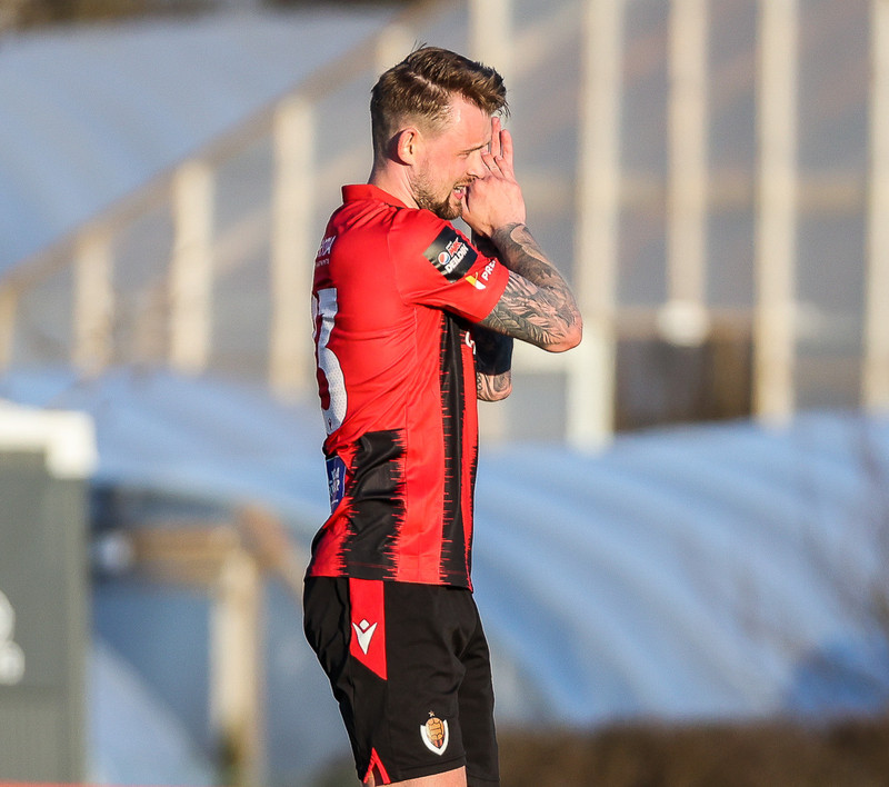 Nikolaj skoraði sigurmarkið í toppslagnum