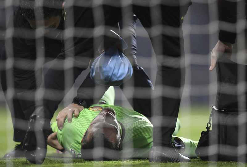 Pau Lopez meiddist gegn Man Utd