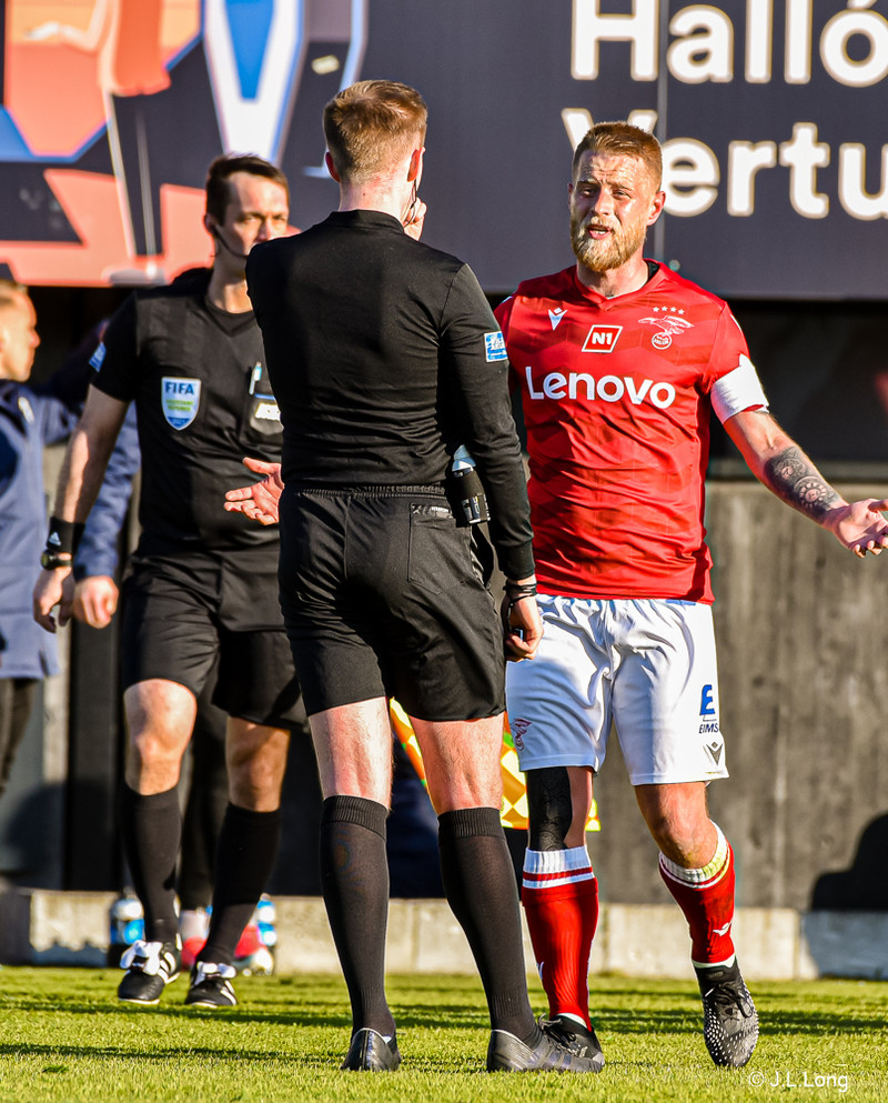 Myndaveisla frá jafntefli FH og Vals