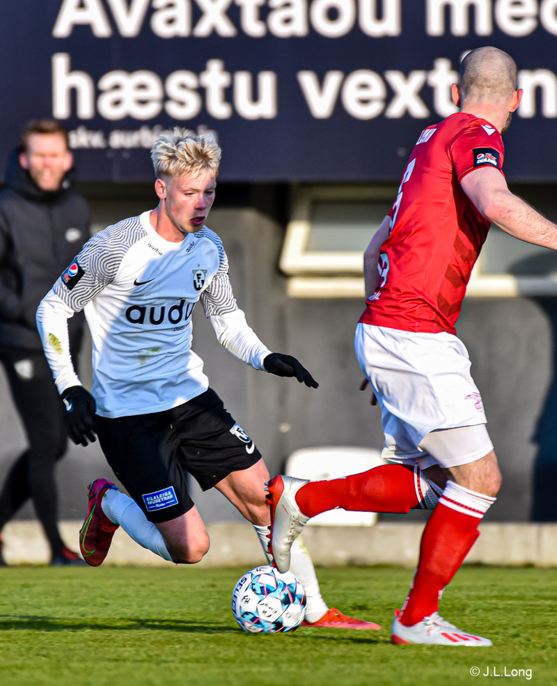 Myndaveisla frá jafntefli FH og Vals