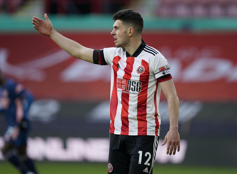 John Egan bjargaði stigi fyrir Sheffield United