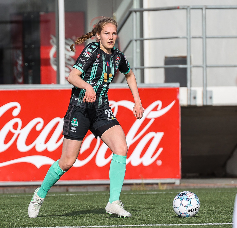 Áslaug Munda var maður leiksins í 4-0 sigri Breiðabliks.
