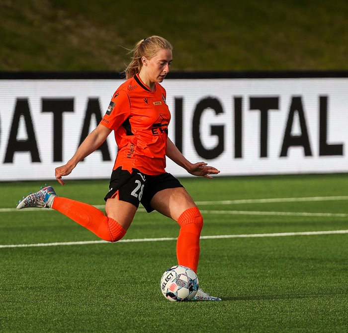 Sæunn í leik fyrr í sumar