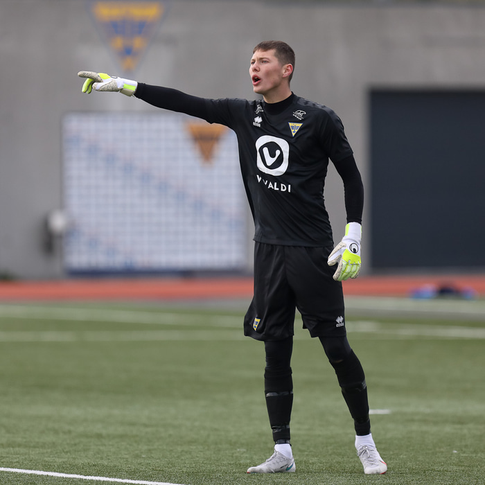 Hákon á eftir að spila tvo leiki með Gróttu áður en hann fer til Elfsborg.