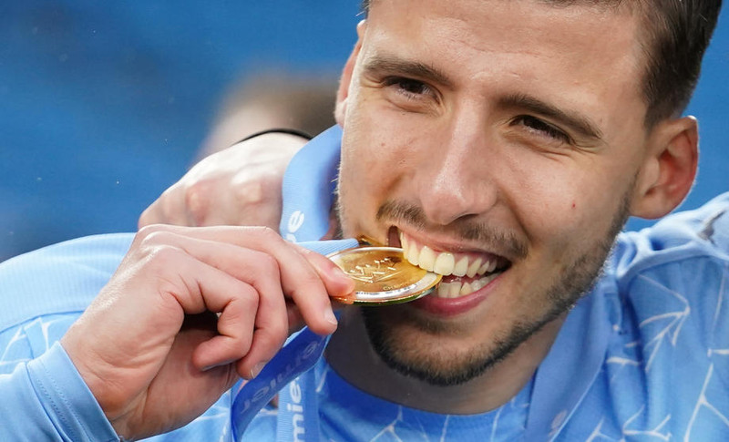 <b>Varnarmaður: Ruben Dias (Manchester City)</b> - Átti frábæran leik þegar meistararnir unnu 2-0 sigur gegn Chelsea.