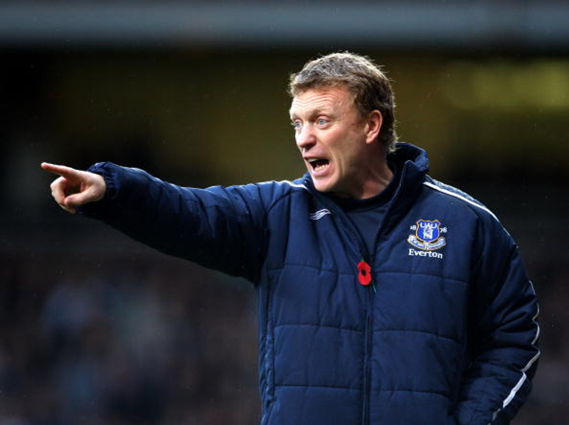 Snýr Moyes aftur á Goodison Park? Hann stýrir í dag West Ham, sem einmitt vann Everton um helgina.