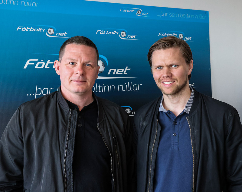 Einar Örn og Jói Skúli ræða um EM.