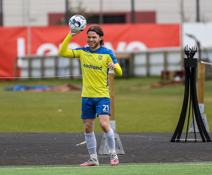Marínó Axel verður ánægður ef Leeds klárar þrjú stig.