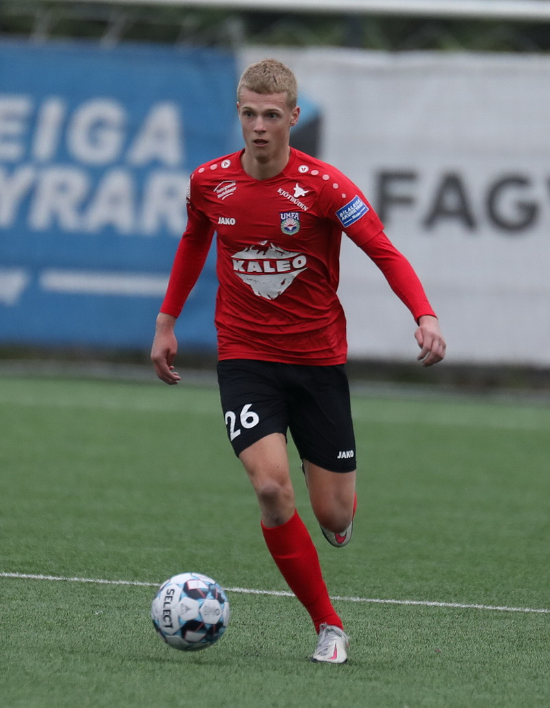 „Góður í fótbolta og virkilega efnilegur leikmaður"