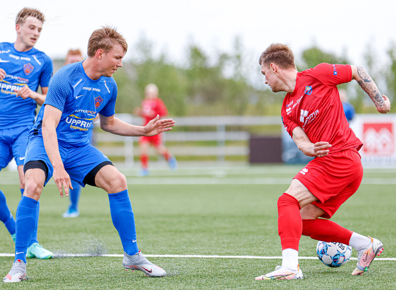 Myndaveisla: Kári vann Hauka