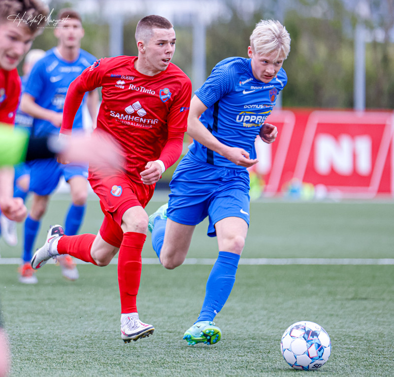 Myndaveisla: Kári vann Hauka