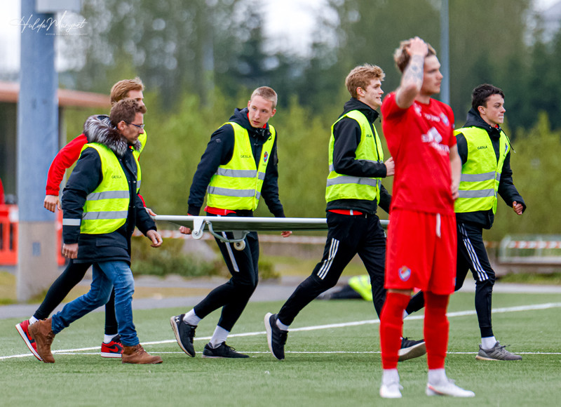 Myndaveisla: Kári vann Hauka