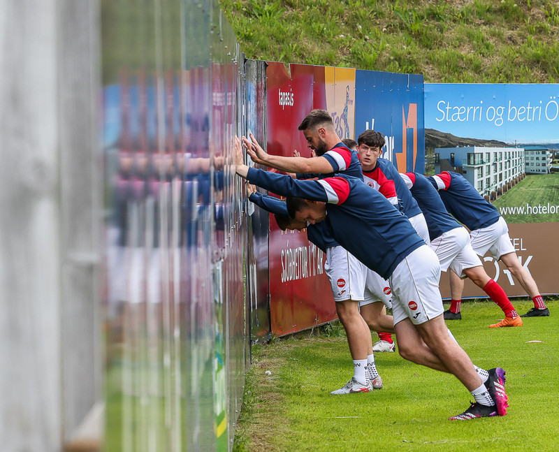 Myndaveisla: FH vann Sligo Rovers í fyrri leiknum