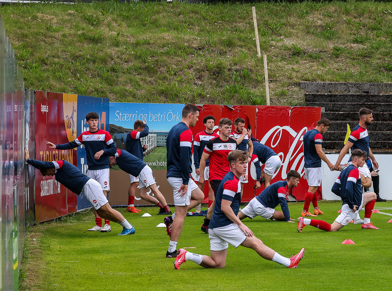 Myndaveisla: FH vann Sligo Rovers í fyrri leiknum