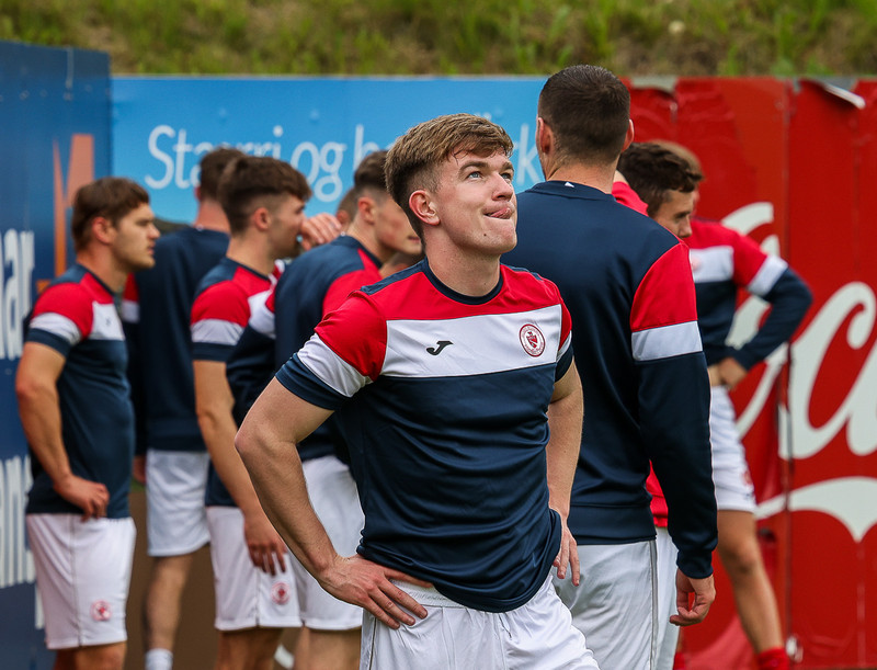 Myndaveisla: FH vann Sligo Rovers í fyrri leiknum