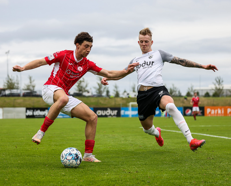 Myndaveisla: FH vann Sligo Rovers í fyrri leiknum