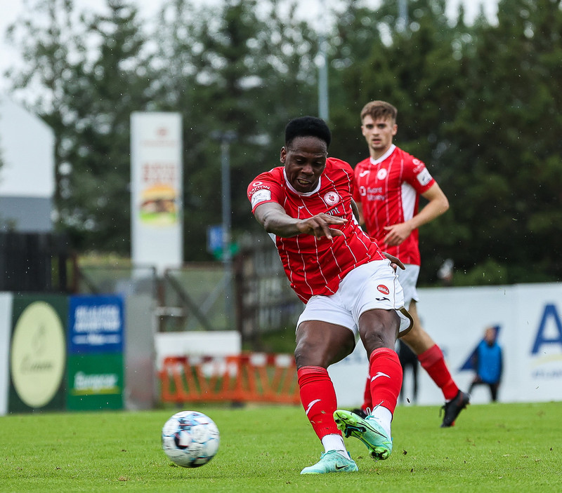 Myndaveisla: FH vann Sligo Rovers í fyrri leiknum