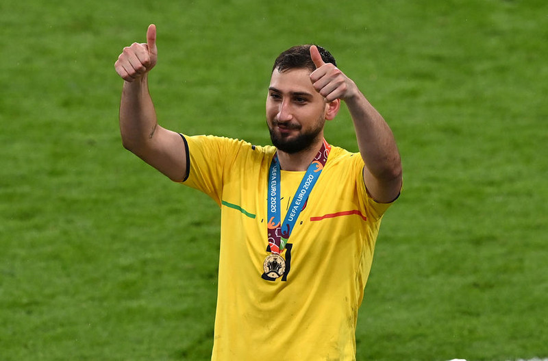 Donnarumma reifst við fjölmiðlamann - „Þið eruð að reyna að búa eitthvað til"